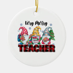 Décoration En Céramique Cadeau pour Enseignant Enseignant Très Joyeux