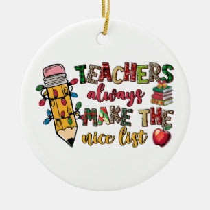 Décoration En Céramique Cadeau pour Enseignant Les Enseignants sont Touj