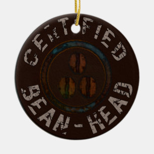 Décoration En Céramique Cadeaux certifiés de Haricot-Tête