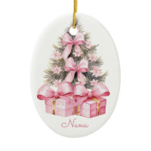 Cadeaux de Noël roses