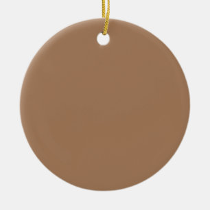 Décoration En Céramique Café au lait (couleur unie)
