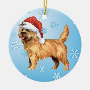 Décoration En Céramique Cairn Terrier heureux de Howlidays