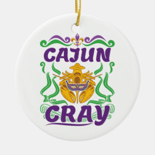 Décoration En Céramique Cajun Cray Crawfish Boil Louisiane Nouvelle-Orléan