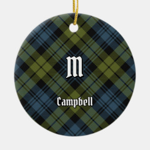Décoration En Céramique Campbell Tartan