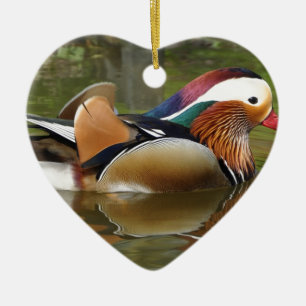 Décoration En Céramique canard mandarin