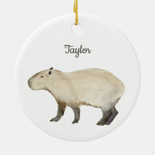 Décoration En Céramique Capybara
