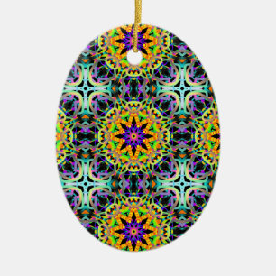 Décoration En Céramique Carnaval Kaleidoscope