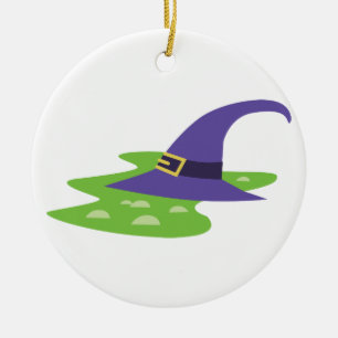 Décoration En Céramique Casquette de sorcière