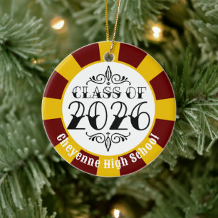 Décoration En Céramique Catégorie 2026 (Ajouter un nom) Graduation