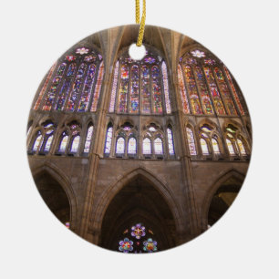 Décoration En Céramique Cathédrale de Léon, vitraux intérieurs