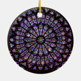 Décoration En Céramique Cathédrale Notre-Dame de Paris Rose