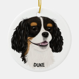 Décoration En Céramique Cavalier Cavalier King Espagnol Personnalisé