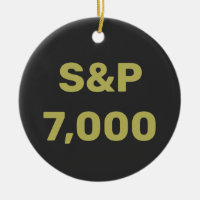 Célébration de l'indice de Stock de niveau S&P 7 0