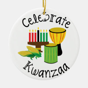 Décoration En Céramique Célébrer Kwanzaa