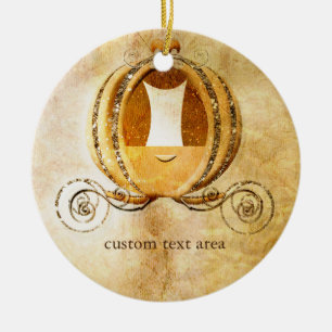 Décoration En Céramique Cendrillon vintage Porte Princesse Ornament