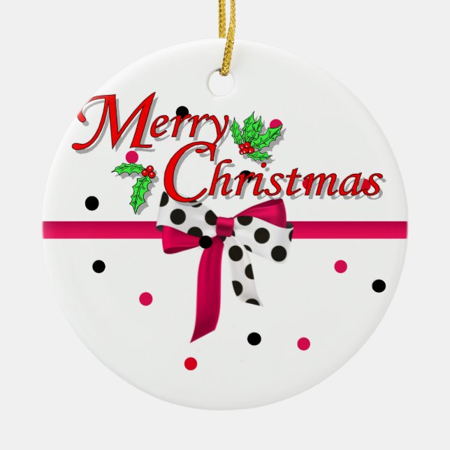 Décoration En Céramique cercles aux couleurs, (Devant)