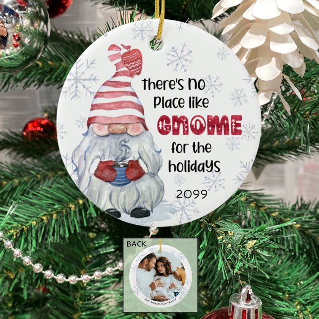 Décoration En Céramique C'EST Drôle, PAS D'ENDROIT COMME GNOME POUR LES VA (Créateur téléchargé)