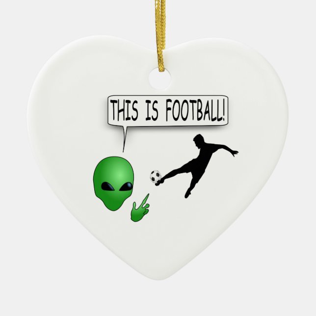 Décoration En Céramique C'Est Du Football (Devant)