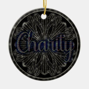 Décoration En Céramique Charity Mandala
