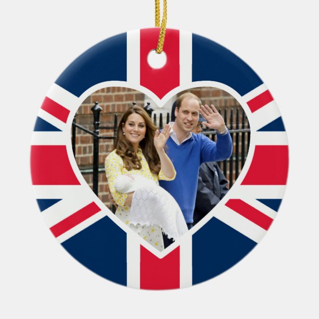 Décoration En Céramique Charlotte Elizabeth Diana - les Anglais veulent (Devant)