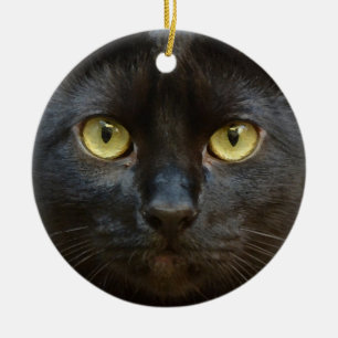 Décoration En Céramique Chat noir