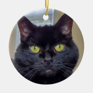 Décoration En Céramique chat noir