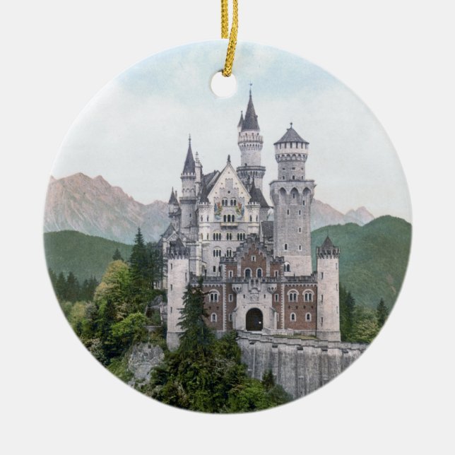 Décoration En Céramique Château allemand Fairytale (Devant)