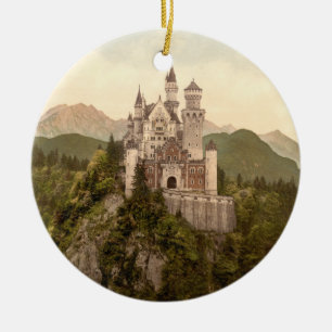 Décoration En Céramique Château de Neuschwanstein, Bavière, Allemagne