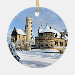Décoration En Céramique Château du Liechtenstein