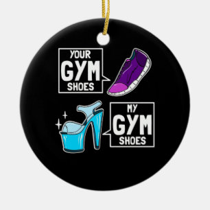 Décoration En Céramique Chaussures de gym Ballet Dancer