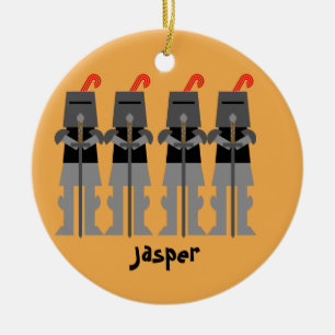 Décoration En Céramique Chevalier