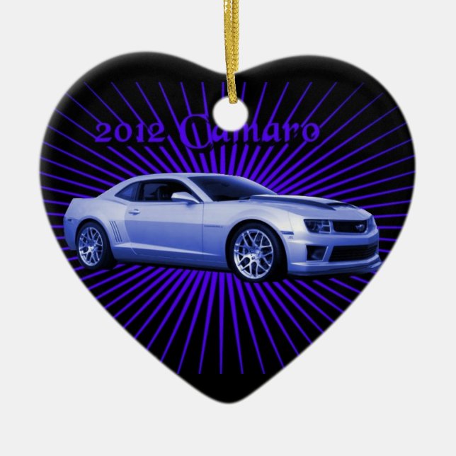 Décoration En Céramique Chevy : Camaro 2012 (Devant)