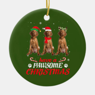 Décoration En Céramique Chien Vizsla
