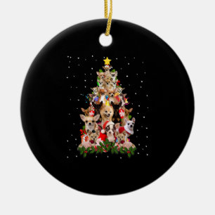 Décoration En Céramique chihuahua christmas tree xmas vend chihuahuuahua