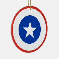 Chili Drapeau Roundel, Drapeau Chilien Rond