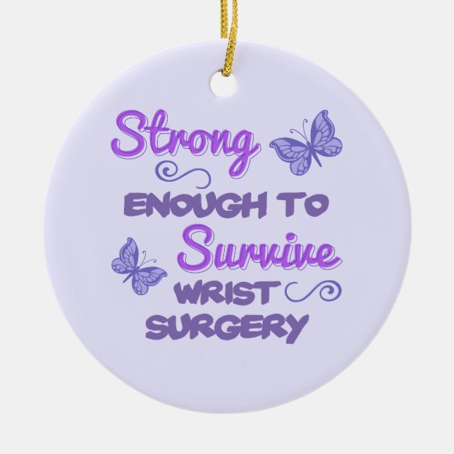 Décoration En Céramique Chirurgie du poignet pour femmes inspirantes (Devant)