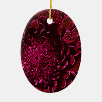 Décoration En Céramique Chrysanthème