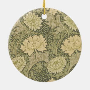Décoration En Céramique Chrysanthème de William Morris