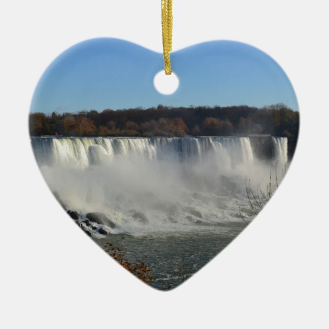 Décoration En Céramique Chutes du Niagara (Devant)