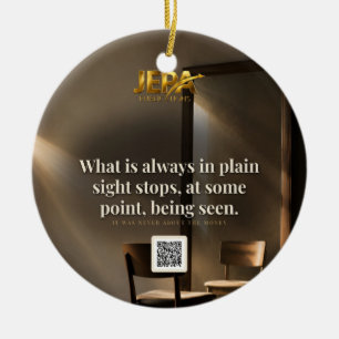 Décoration En Céramique Citation de livre : Ce qui est toujours sous nos y