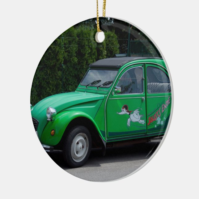 Décoration En Céramique Citroen 2 CV Sauss Ente (Gauche)