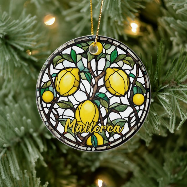 Décoration En Céramique Citronnier de Majorque (Arbre)