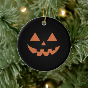 Décoration En Céramique Citrouille d'Halloween Jack O'Géant