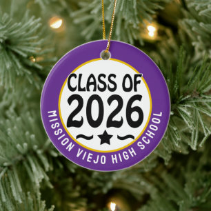 Décoration En Céramique Classe Star de 2026 - Diplôme photo