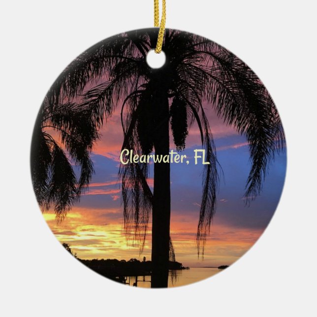 Décoration En Céramique Clearwater, Floride photo paysage (Devant)