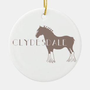 Décoration En Céramique Clydesdale