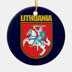Décoration En Céramique COA de Lietuva (Lithuanie)