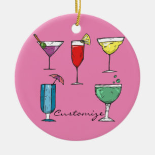 Décoration En Céramique Cocktail Drink Association Thunder_Cove
