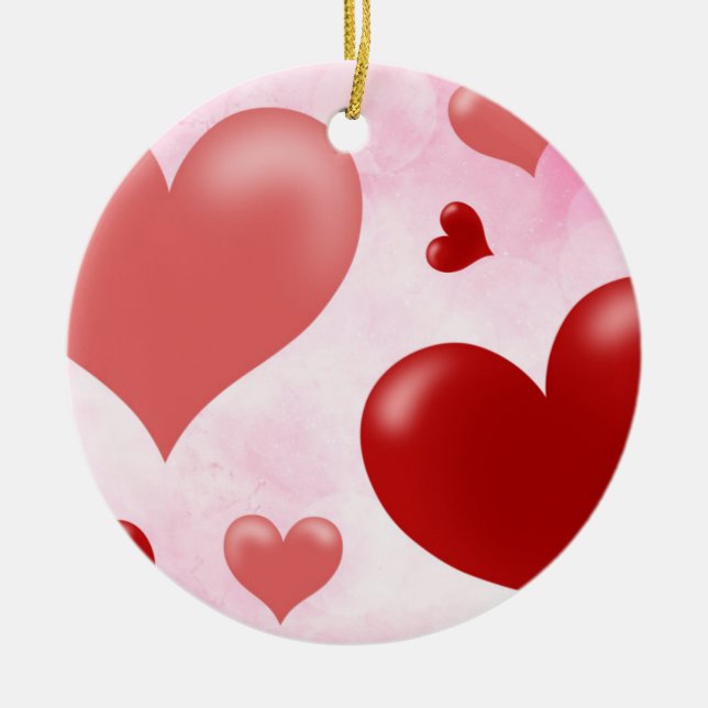 Décoration En Céramique Coeur (Devant)