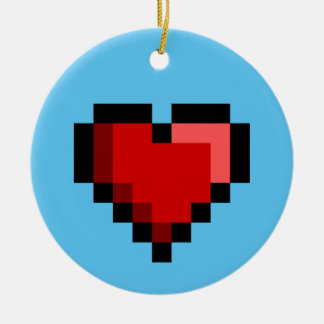 Décoration En Céramique Coeur d'amour